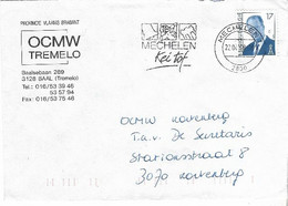 BELGIUM. POSTMARK MECHELEN. - Andere & Zonder Classificatie