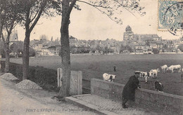 Pont-l'Evêque         14        Vue Prise De La Nouvelle Route De Lisieux           (voir Scan) - Pont-l'Evèque