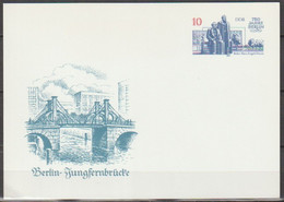 DDR Ganzsache 1987 Nr. P 96 750 Jahre Berlin Ungebraucht ( D 3086 ) Günstige Versandkosten - Postkarten - Ungebraucht