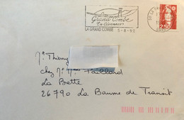Enveloppe Avec Flamme  GRANDE COMBE- Cévennes - Unclassified