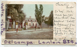 - Chateau De RAMEZAY - Montréal, écrite De Chicoutimi, écrite, 1902, épaisse, Précurseur, Carte De 120 Ans, Cans. - Other & Unclassified