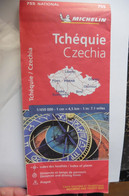 Carte Routière Michelin N°755 National Tchéquie Czechia 2020 République Tchèque Avec Plan Prague - Maps/Atlas