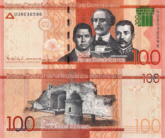 DOMINICAN REPUBLIC 100 Pesos, 2019, Pick New, (Not Yet In Catalogo, UNC - Dominicaine