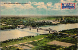 Louisiana Baton Rouge Bridge Over The Mississippi River - Baton Rouge