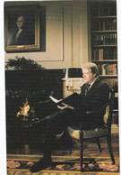 President Jimmy Carter In White House Reflecting On Camp David Peace Talks - Présidents