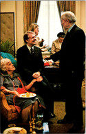 President Jimmy Carter Miz Lillian His Mother At Inaugaration Reception 1977 - Presidenten