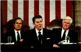 President Ronald Reagan With Vice President George Bush - Präsidenten