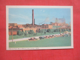 Pulp & Paper Mill. Bathurst.  New Brunswick      Ref 5707 - Otros & Sin Clasificación