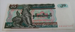 MYANMAR , 20 KYATS , ND1994 , UNC P 72 - Myanmar