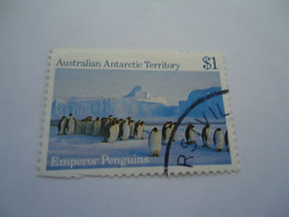 AUSTRALIAN  ANTARCTIC  TERRITORY    USED STAMPS BIRD BIIRDS   PENGUINS - Altri & Non Classificati