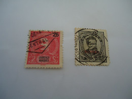 PORTUGAL   AZORES  OVERPRINT USED STAMPS - Otros & Sin Clasificación