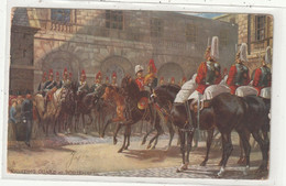 ANGLETERRE 16 : Mouting Guard At Whitehall ; édit. Raphael Tuck " Oilette N° 6412 - Whitehall