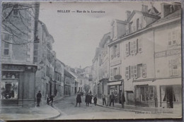 01 CPA BELLEY RUE DE LA LOUVATIERE - Belley