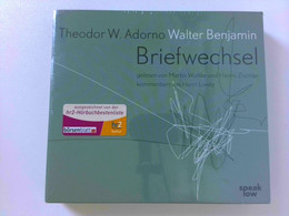 Theodor W. Adorno - Walter Benjamin Briefwechsel: Autorisierte Lesefassung - CDs