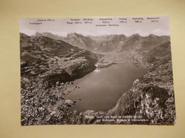 Blick Vom Kapf Ob Amden Auf Walensee ,Weesen Und Glarneralpen (1660) - Amden