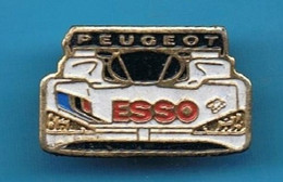 PIN'S //  ** PEUGEOT 905 EV10 / ESSO ** - Peugeot