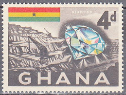 GHANA   SCOTT NO 54  MNH  YEAR  1959 - Ghana (1957-...)