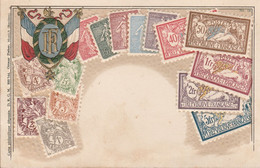 France - Carte Philatélique (carte Gaufrée) - Stamps (pictures)