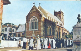 Sierra Leone, Freetown; St. George's Cathedral And Procession - Not Circulated. (C.M.S. Bookshop - Freetown) - Sierra Leone