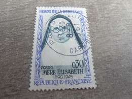 Mère Elisabeth Née Elise Rivet (1890-1945) Résistance - 30c. - Outremer Et Gris-vert - Oblitéré - Année 1961 - - Used Stamps