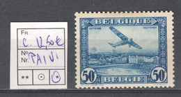 België PA1-V1 X Cote €12,50 Perfect - 1901-1930