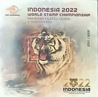 INDONESIA 2022/Tiger (Set/6 M/S+1 Sheetlet) 2022 ** - Indonesien