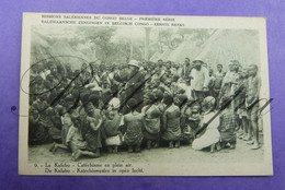 Belgisch Congo Kongo Elisabethville Processie En Kafubu -2x Cpa Missie- Salesiaansche Zendingen. Freres Paters Broeders - Missionen