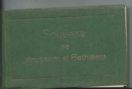 ISRAËL - ALBUM SOUVENIR  DE JERUSALEM ET BETHLEEM 39  VUES SÉPIA - Israel