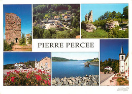 54 - Pierre Percée - Multivues - Fleurs - CPM - Voir Scans Recto-Verso - Other Municipalities