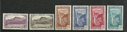 Réunion      N° 138A; 168 Et 171 à 174  Neufs (  *  )   B/TB - Unused Stamps
