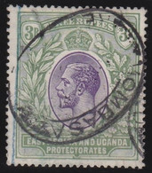 East Africa And Uganda Protectorates    .   SG  .     73 (2 Scans)       .    O   .   Cancelled - Protectorats D'Afrique Orientale Et D'Ouganda
