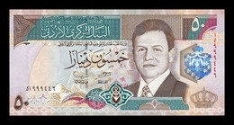 Jordania Jordan 50 Dinars King Abdullah II 1999 Pick 33 SC UNC - Jordania