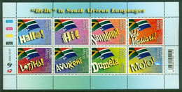 SOUTH AFRICA 2005 Mi 1675-82 Mini Sheet** ”Hello” In South African Languages [DP1529] - Andere & Zonder Classificatie