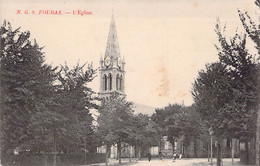 CPA - 17 - FOURAS - L'Eglise - N G 8 - Animée Sur Le Parvis - Fouras-les-Bains