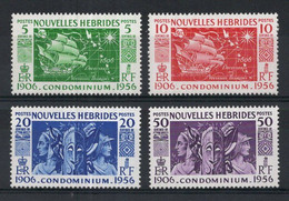 Nouvelles HEBRIDES Timbres Poste  N°167* à 170* Neufs Charnière TB Cote 8€50 - Ongebruikt