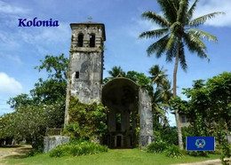 Micronesia Pohnpei Kolonia Church New Postcard - Micronesia