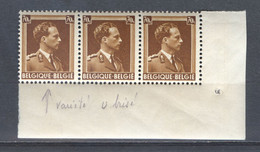 België Nr 427-V1 XX Cote €5 Perfect - 1931-1960