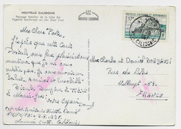 NOUVELLE CALEDONIE 17FR SUL CARTE NOUMEA RP 17.8.1967 - Covers & Documents