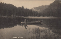 AK -NÖ -  Bootsfahrer Am Obersee Bei Lunz - 1928 - Scheibbs