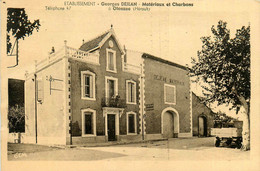 Olonzac * Place Et établissement Georges DEJEAN , Matériaux Et Charbons - Other & Unclassified