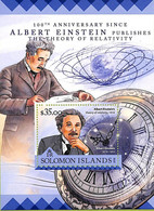 A8544 - SOLOMON - Stamp Sheet - 2016 ALBERT EINSTEIN SCIENCES - Albert Einstein