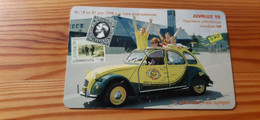 Phonecard Luxembourg - Car, Citroen - Luxembourg