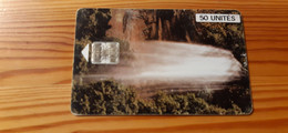 Phonecard Guinea - Waterfall - Guinea