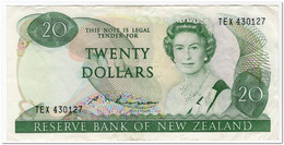 NEW ZEALAND,20 DOLLARS,1985-89,P.173b,VF - New Zealand