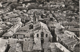 CPSM 84 MONTEUX  VUE GENERALE   AERIENNE L'EGLISE - Monteux