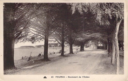 CPA - 17 - FOURAS - Boulevard De L'Océan - Cie Des Arts Photmécaniques De Stasbourg - Fouras-les-Bains