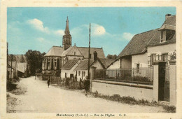 Maintenay * La Rue De L'église Du Village - Andere & Zonder Classificatie