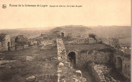 Ruines De La Forteresse De Logne Donjon Et Intérieur De La Tour De Guet - Ferrieres