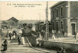 Le Portel * La Gare * Train Tramway Tram * Ligne Chemin De Fer * Environs De Boulogne Sur Mer - Le Portel