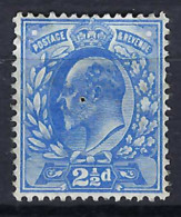 GRANDE BRETAGNE 1902-1910: Les Y&T 110 Neuf(*), Trou D'épingle - Unused Stamps